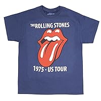 Rolling Stones Classic Tour 1975 Navy T-Shirt