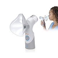 Crane Cordless Rechargeable Warm and Cool Mist Steam Inhaler EE-5948 Provides Instant Relief from Allergies, Cold, Flu, Congestion and Sinus Irritations for Children and Adults