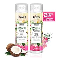 Novex Shampoo 10.1oz + Conditioner 10.1oz Set (Coconut Oil)