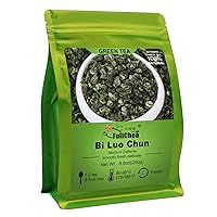 BiLuoChun Tea - Bi Luo Chun Green Tea - Chinese Green Tea Loose Leaf - Toasty Bean Aromatic - Calming Tea (8.8oz / 250g)
