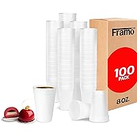 DART 16oz Foam Cups, Case of 500ct, 16J165