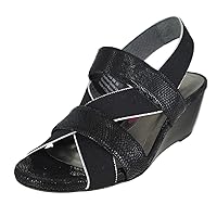 ROS Hommerson Womens Wynona Open Toe Ankle Strap Wedge