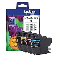 Brother® LC3013 High-Yield Multi-Pack Ink, Black/Cyan/Magenta/Yellow, Pack of 4 Cartridges, LC30134PKS