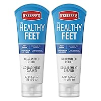 O'Keeffe's 7oz Foot Cream, 2-Pack, White, 17 Ounce