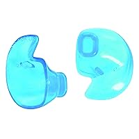 Ear Plus - Medical Grade Doc's Non Vented Pro Plugs (Large, Blue)