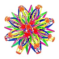 Expandable Breathing Ball | Magic Expandable Ball Toy Sphere | Colorful Inflatable Expanding Ball | Novelty Fidgets Autisms Sensory Toys & Amusements for Toddlers Kids Adults