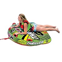 WOW Sports Towable Deck Tube for Boating, 1 - 4 Person Options