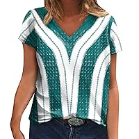 Cute Long Sleeve Crop Tops for Women Womens Elegant Abstract Line Sense Design T Shirt V Neck Fashion Pullover
