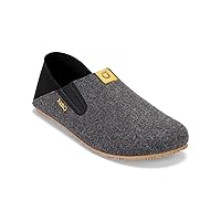 Xero Shoes Men's Pagosa Faux-Wool House Slipper - Zero Drop, Lightweight & Barefoot Feel