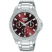 Lorus Woman Womens Analog Quartz Watch with Stainless Steel Bracelet RP639DX9