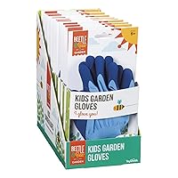 Toysmith 2232 9.5 Blue Kids Garden Gloves