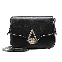 Promotion Sale Save 50% beach bags for women with zip large Fashionable Retro Women's Bag Metal Turnbuckle Messenger Bag Shaped Small Shoulder Bag handbags for women shoulder bag black Summer Sale
