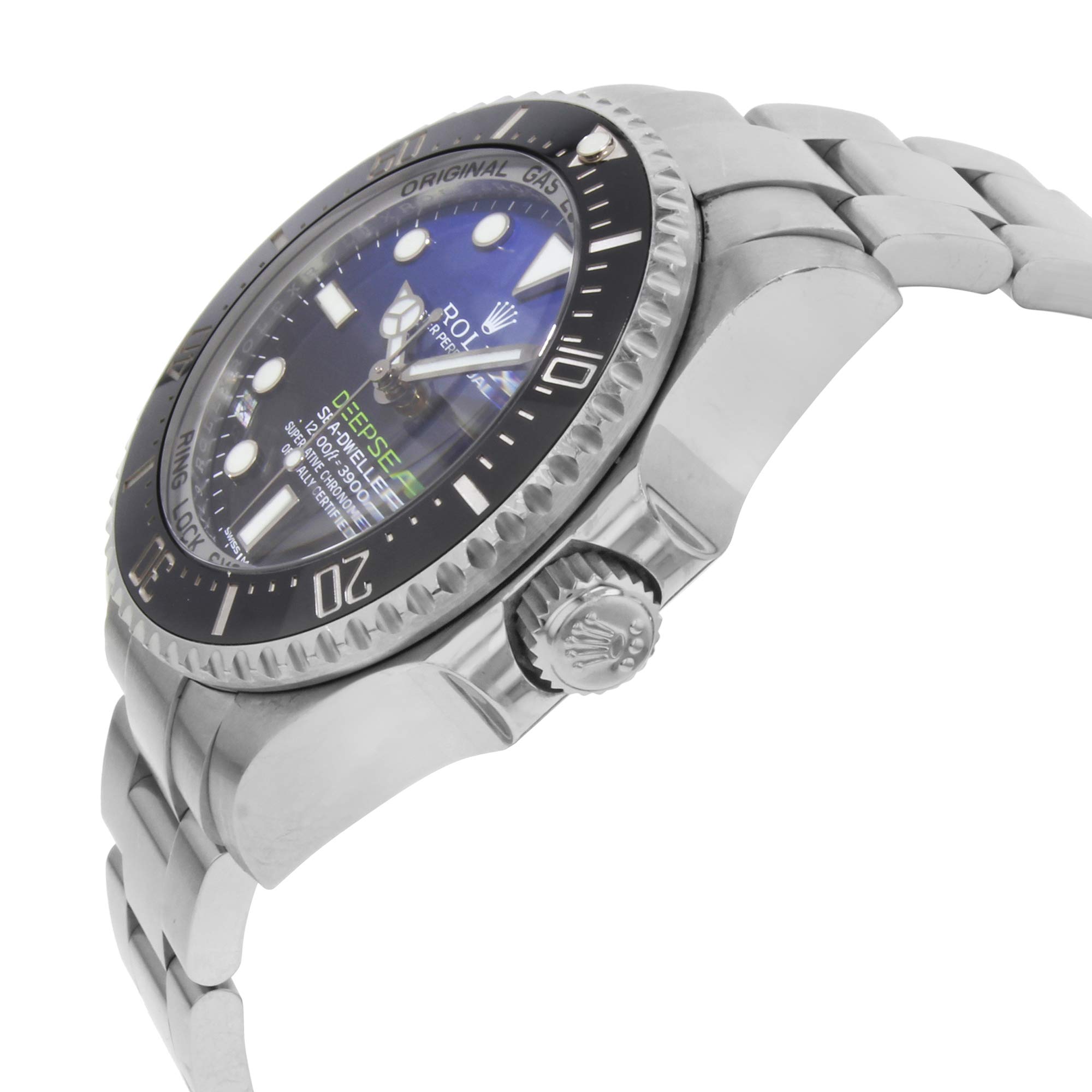 Rolex Deepsea Deep Blue Dial Sea-Dweller Men's Luxury Watch 116660
