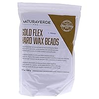 NaturaverdePro Gold Hard Wax Beads, 2.2 lbs