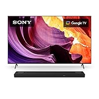Sony 85 Inch 4K Ultra HD TV X80K Series: LED Smart Google TV with Dolby Vision HDR KD85X80K- 2022 Model&Sony HT-A5000 5.1.2ch Dolby Atmos Sound Bar Surround Sound Home Theater with DTS