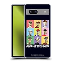 Head Case Designs Officially Licensed Bored of Directors Group Graphics Soft Gel Case Compatible with Google Pixel 7a