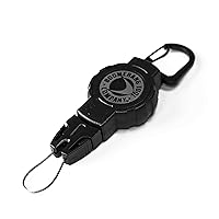 Boomerang Scuba Diving Retractable Gear Tethers with a Kevlar Cord and Universal End Fitting - Great for Scuba Diving Gauges, Flashlights, Cameras and More - Made in The USA