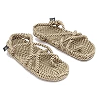 Nomadic State of Mind Rope Sandals, Toe Joe Sandals For Men and Women, Unisex, Handmade Shoes, Straw Sandals