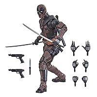 Marvel Classic Hasbro Legends Series 6-inch Premium Deadpool Action Figure Toy from Deadpool 2 Movie and 11 Accessories (Amazon Exclusive)
