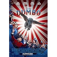 Movie Poster DUMBO 2 Sided ORIGINAL INTL FINAL 27x40 TIM BURTON EVA GREEN