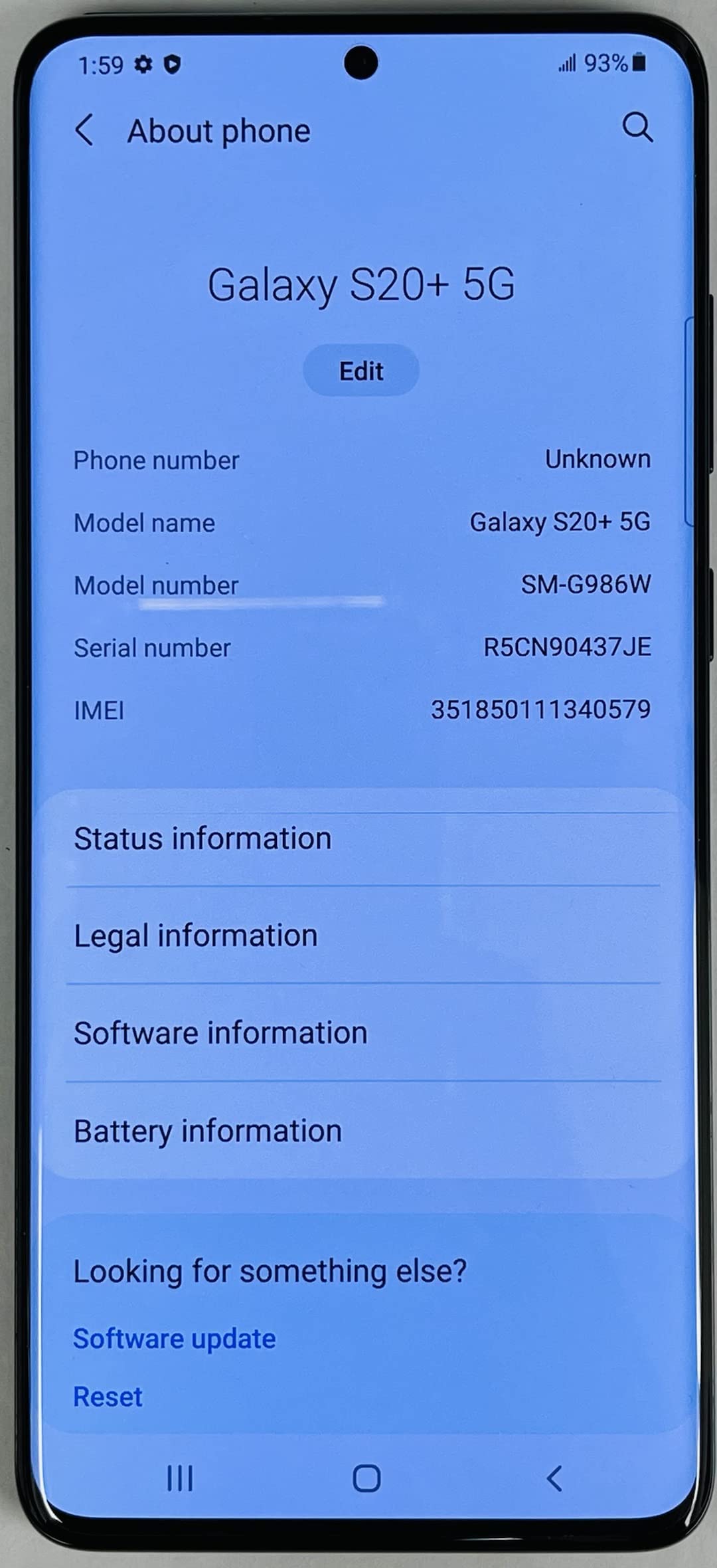 Samsung Galaxy S20+ Plus (5G) 128GB SM-G986B (GSM Only | No CDMA) Factory Unlocked Smartphone - International Version (Cosmic Black)