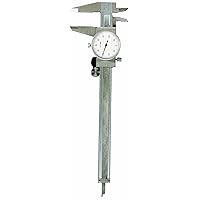 General Tools Stainless Steel Dial Caliper, 6