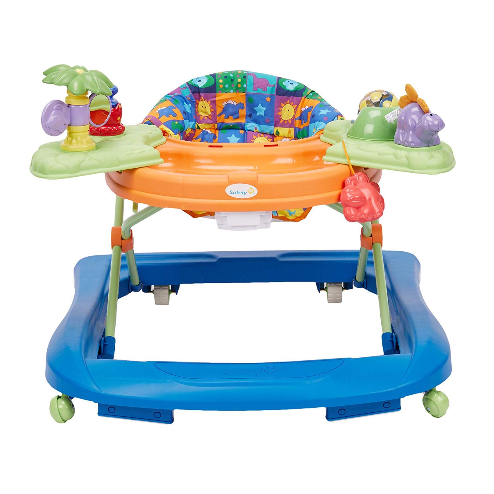Safety 1st Dino Sounds 'n Lights Discovery Baby Walker with Activity Tray