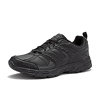 Avia Verge Womens Sneakers - Tennis, Court, Cross Training, or Pickleball Shoes for Women, Classic Black or Walking White Sneakers with Arch Support, Wide Width or Medium