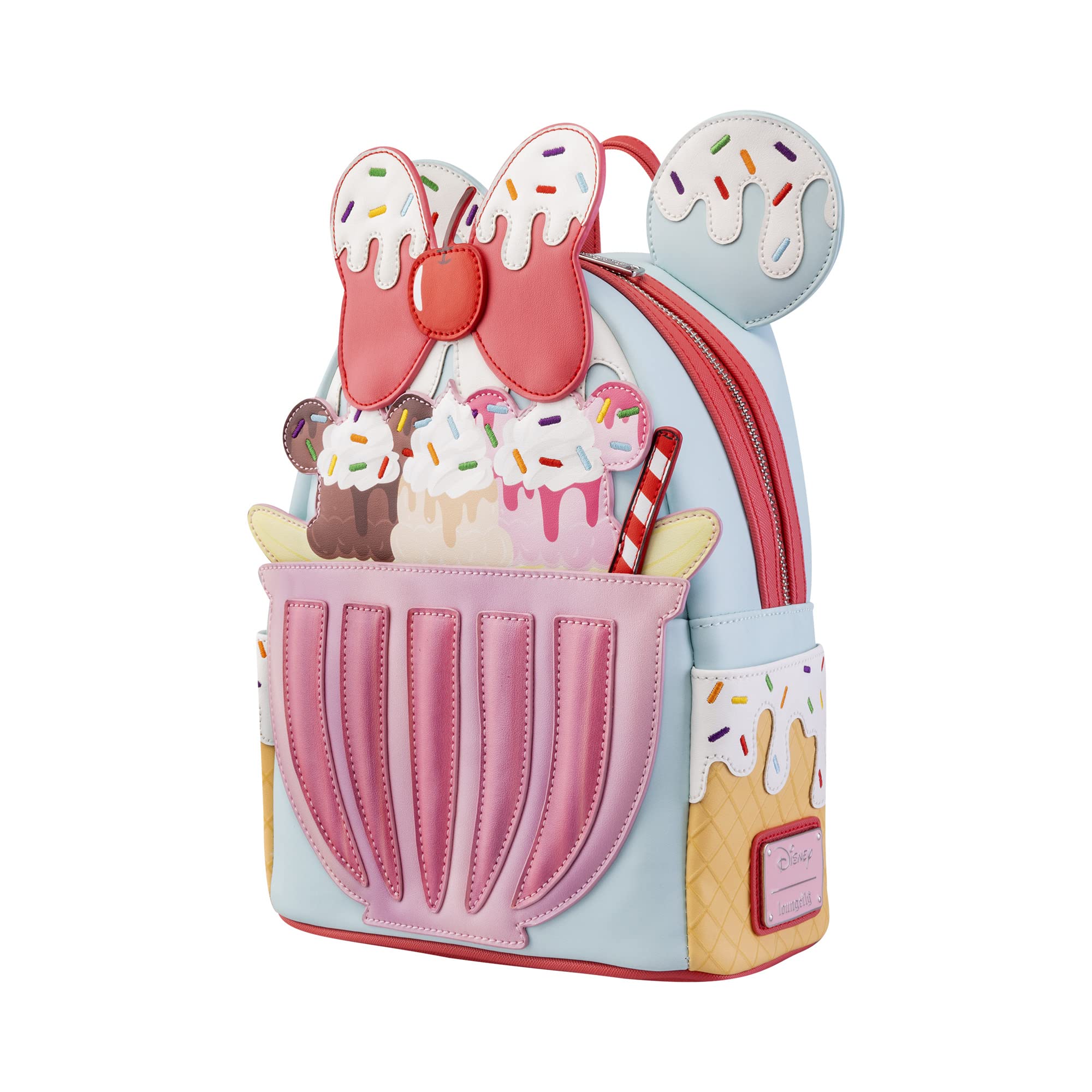 Loungefly Disney Backpack: Minnie Mouse Sweet Treats Mini-Backpack, Amazon Exclusive