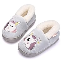 Boys Girls Slippers Warm House Slippers for Kids Non Slip Toddler Cute Home Slipper