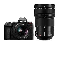 Panasonic LUMIX S5II Mirrorless Camera (DC-S5M2KK) with LUMIX S PRO 70-200mm F2.8 Telephoto Lens (S-E70200)