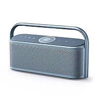 Soundcore Motion X600 Portable Bluetooth Speaker with Spatial Audio, 50W Sound, IPX7 Waterproof, Pro EQ, AUX-in, for Home, Office, Backyard and Bathroom Use (Blue)