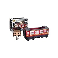 Funko POP Rides: Harry Potter - Hogwarts Express Train car with Hermione Granger Action Figure
