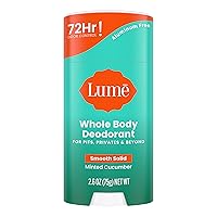 Lume Smooth Solid Stick - 2.6 Ounce (Minted Cucumber) Lume Smooth Solid Stick - 2.6 Ounce (Minted Cucumber)