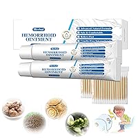 Natural Herbal Hemorrhoids Ointment,Hemorrhoid Ointment, Chinese Herbal Hemorrhoids Cream,Organic Herbal Hemorrhoid Cream (2pcs)