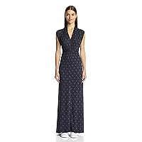 French Connection Women's Nightsky Maxi Dress, Blue, 0 US