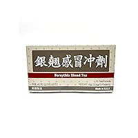 Forsythia Blend Tea - Yin Chiao Cold Remedy Tea Bags Herbal Supplement Helps for Relieves Symptoms of The Common Cold, Boost The Immune System 2.8g 15 Bags Made in USA