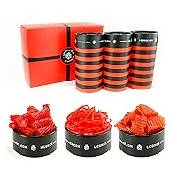 Licorice.com Red Licorice Lover Licorice Gift Box, Gourmet Licorice Gift Snack
