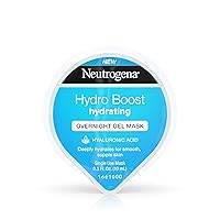 Hydro Boost Moisturizing Overnight Gel Cream Face Mask with Hydrating Hyaluronic Acid, 0.3 fl. oz (Pack of 12)