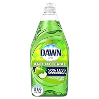 Dawn Ultra Dishwashing Liquid Dish Soap, Antibacterial Apple Blossom, 21.6 oz