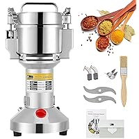 Mueller HyperGrind Precision Electric Spice/Coffee Grinder Mill with Large  Grinding Capacity and Powerful Motor also for Spices, Herbs, Nuts, Grains,  Black 