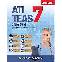 ATI TEAS 7 Study Guide: Prep Book with Review Questions for the Test of Essential Academic Skills, Version 7 ATI TEAS 7 Study Guide: Prep Book with Review Questions for the Test of Essential Academic Skills, Version 7 Kindle Paperback