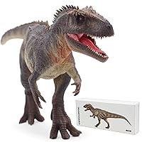 Gemini&Genius Giganotosaurus Action Figure Toy, G-Rex Dinosaur with Moveable Jaw, Beautiful and Accurate Sculptures of Dino Toy Figure, Perfect for Gift, Collection, Display & Play for Kids