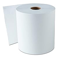 1820 Hardwound Roll Towels, White, 8