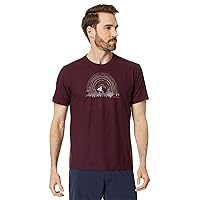 Smartwool Merino Wool Never Summer Mountain Graphic Short Sleeve Tee for Men and Women (Standard Fit)
