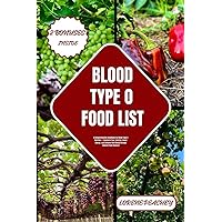 BLOOD TYPE O FOOD LIST: A Comprehensive Handbook for Blood Type O Nutrition - Transform Your Lifestyle, Boost Energy, and Enhance Well-Being through ... Food Choices! (BLOOD TYPE CUISINE CHRONICLES) BLOOD TYPE O FOOD LIST: A Comprehensive Handbook for Blood Type O Nutrition - Transform Your Lifestyle, Boost Energy, and Enhance Well-Being through ... Food Choices! (BLOOD TYPE CUISINE CHRONICLES) Paperback Kindle