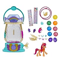 My Little Pony: A New Generation Movie Sparkle Reveal Lantern Sunny Starscout - Light Up Toy with 25 Pieces, Surprise Reveals for Kids