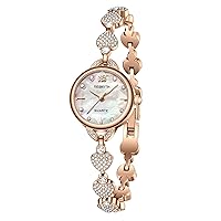 FANMIS Ladies Bracelet Watch Fashion Small Dial Women Dress Quartz Waterproof Wristwatches
