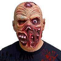 Halloween Zombie Mask for Adult Children Latex Realistic Decorative Scary Mask Halloween Mask for Costume Party Cosplay Film Prop Masks