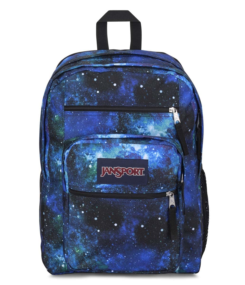 JanSport Big Student Backpack-Travel, or Work Bookbag with 15-Inch Laptop Compartment, Cyberspace Galaxy, One Size